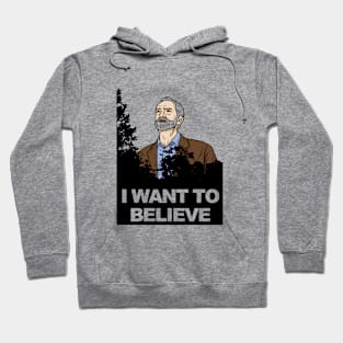 Corbyn I Want To Believe Hoodie